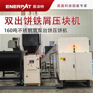 BM-D1090160吨不锈钢屑双出饼压饼机