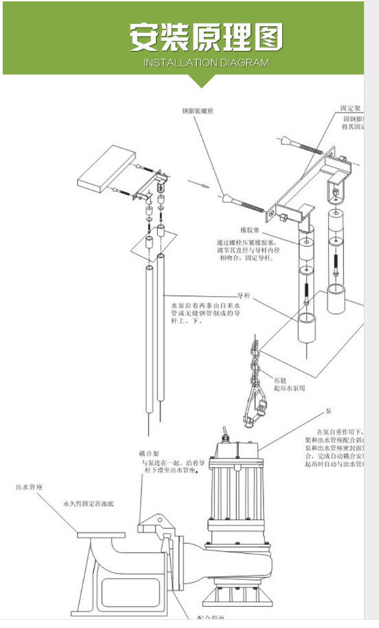 AS30-2CB立式耦合潜污泵厂家
