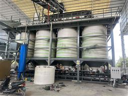 40噸塑料儲(chǔ)罐酸洗廢水儲(chǔ)存罐安全不漏