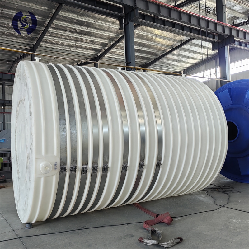 石英砂酸洗廢水收集桶 滾塑一體成型