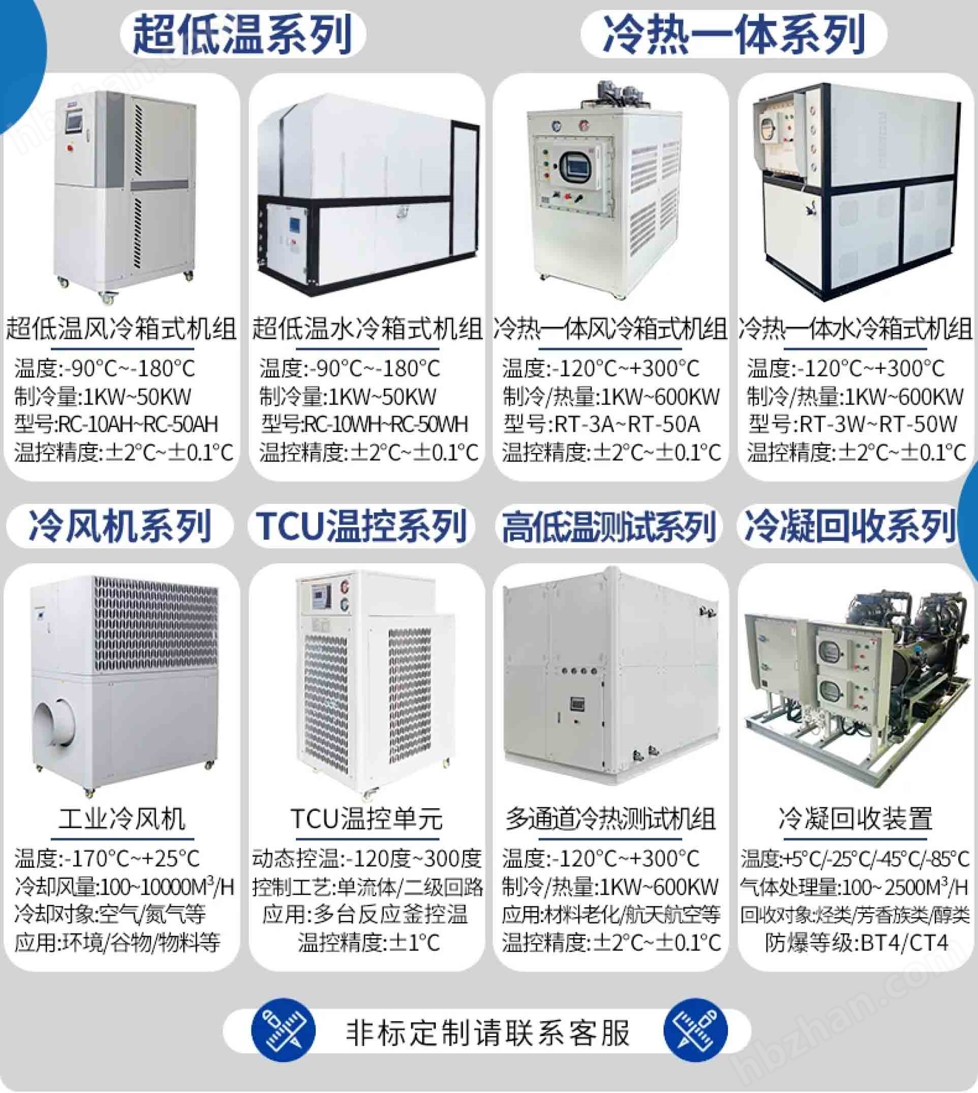 -35℃低溫螺桿式防凍液制冷機組