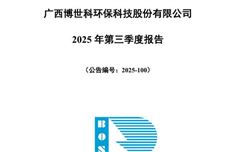 博世科：前三季度凈利潤虧損約2.12億元