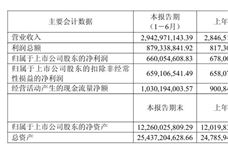 三峰环境:2026年上半年营业收入为29.43亿元,同比增长3.39%