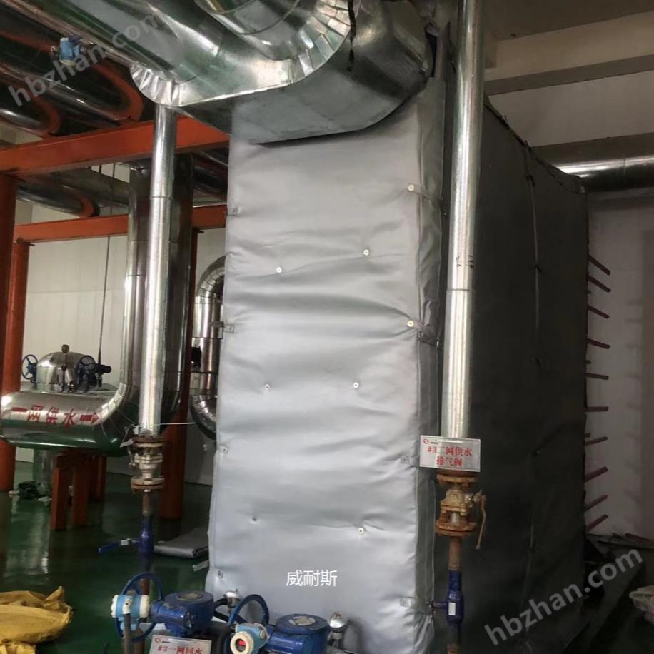 熱力站化工廠的板換節(jié)能可拆卸保溫套