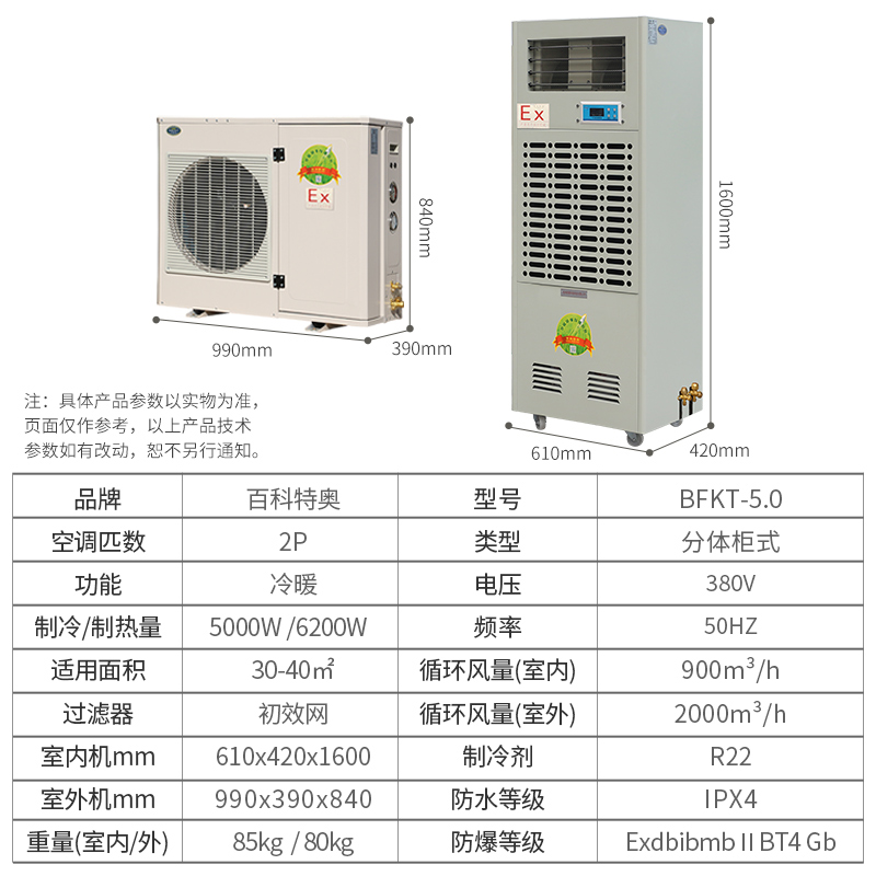 大連防爆空調(diào)-大連工業(yè)防爆空調(diào)廠家