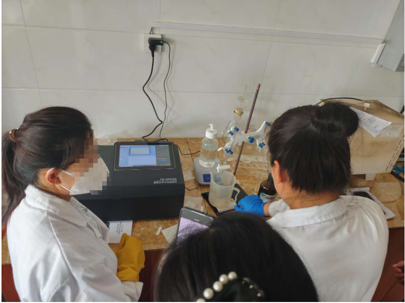 天尔TE-9600S测油仪助力菏泽新能源企业实现环保检测