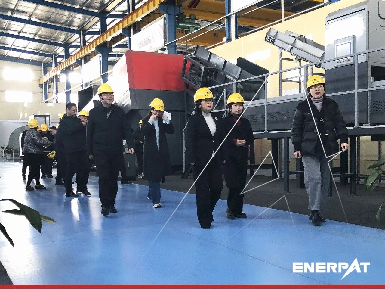如皋市市长一行莅临恩派特南通工厂调研指导