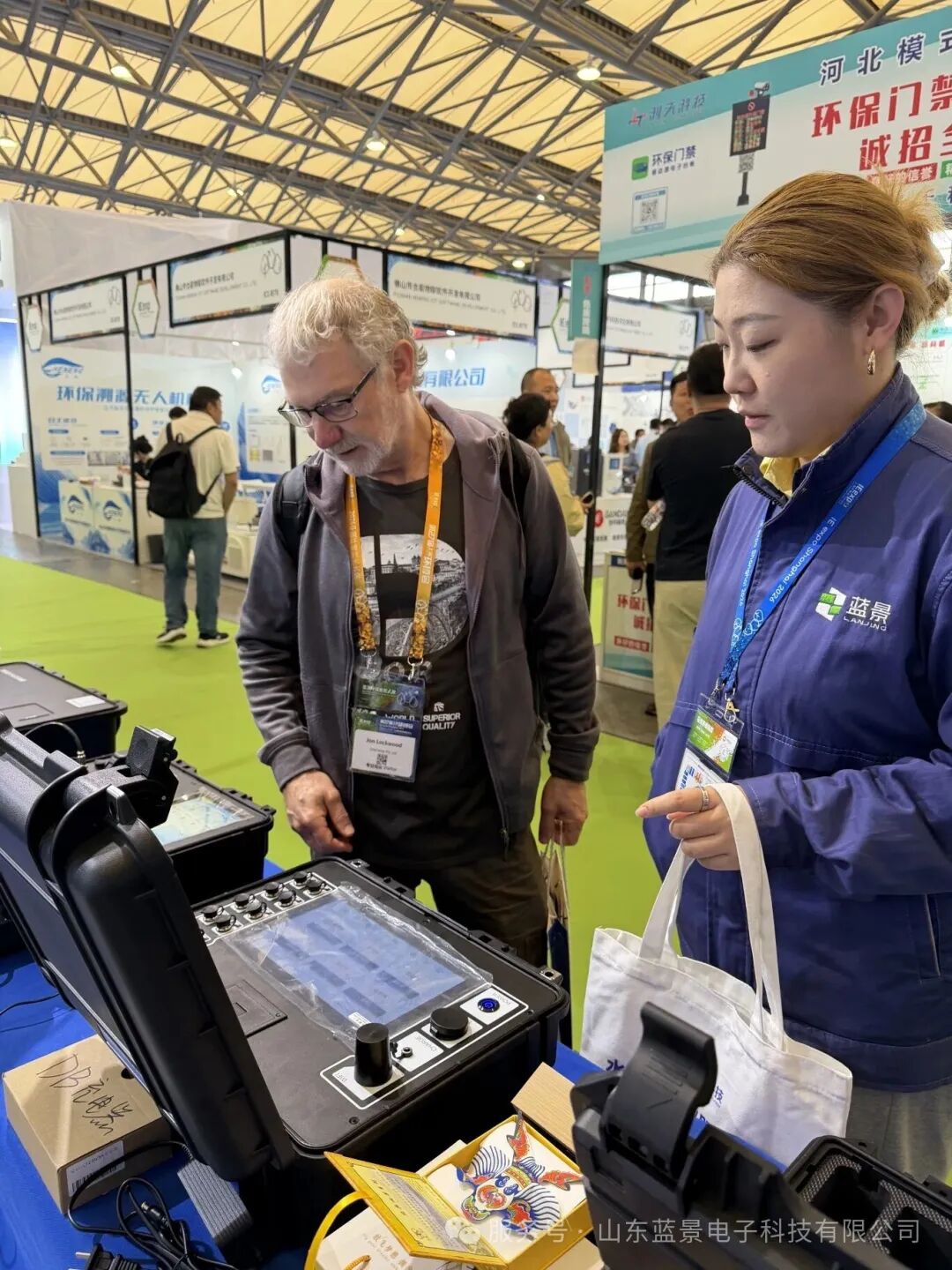 山东蓝景亮相第二十七届上海环博会圆满落幕