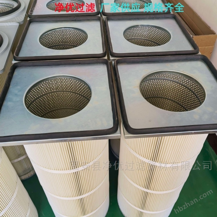 370*370方卡盘 阻燃PTFE除尘滤芯φ324*860