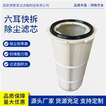 替代布袋式除尘滤芯 工业除尘用 过滤性好 可定制 德聚发