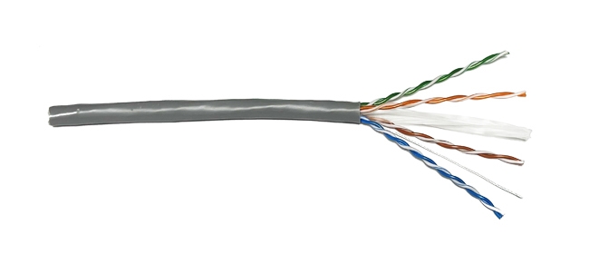 4对非屏蔽单护套室外网线